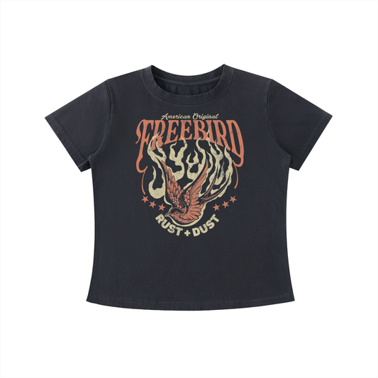 FREE BIRD 302 Vintage Wash T-shirt