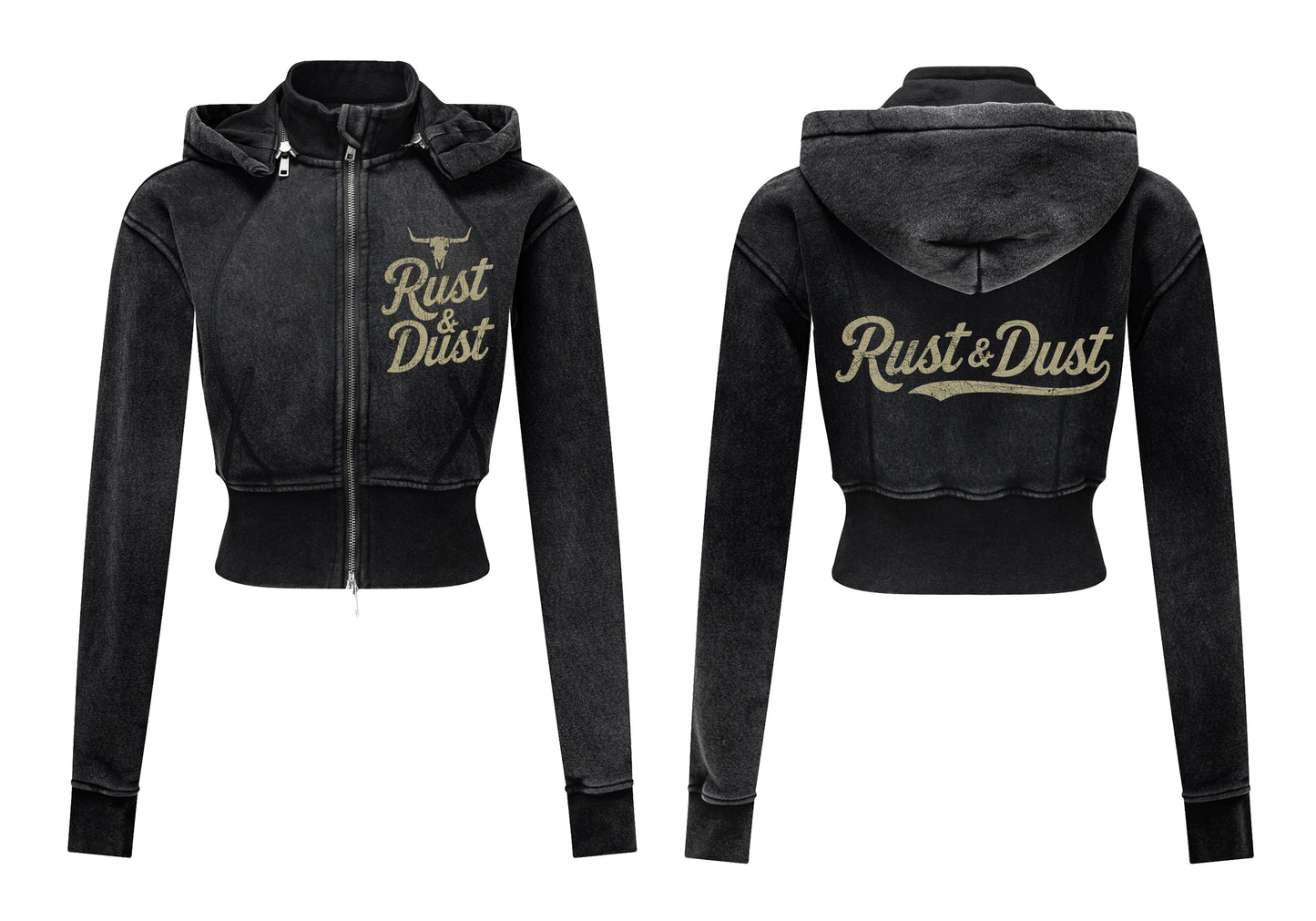 BUCKLANE 310 Vintage Cropped Hoodie