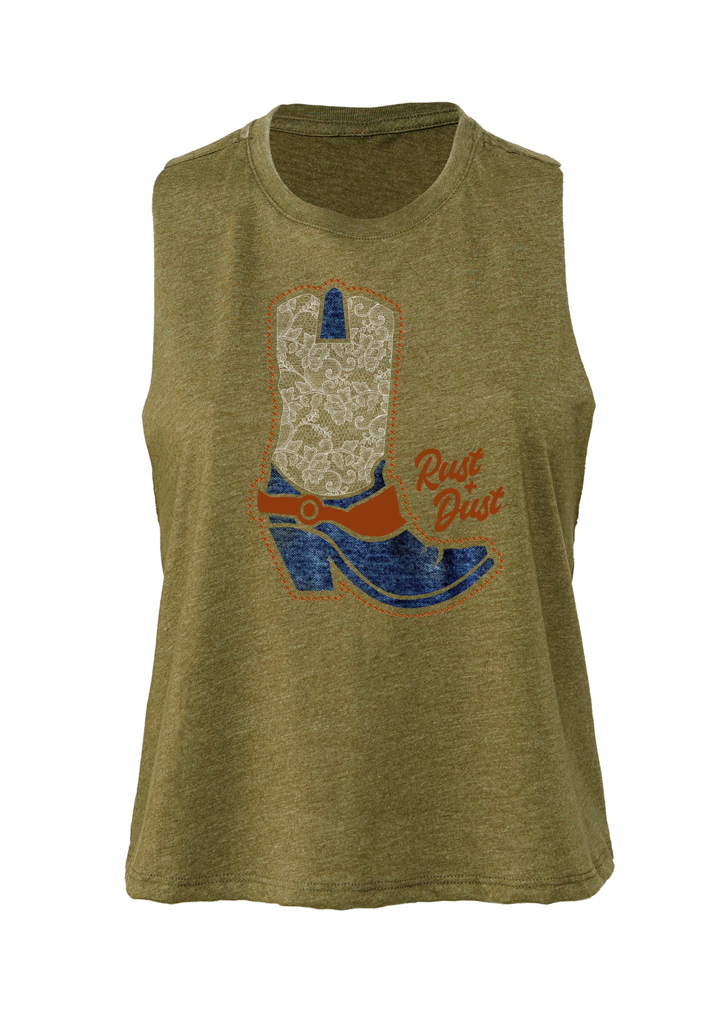 163 DALLAS Crop Tank Top