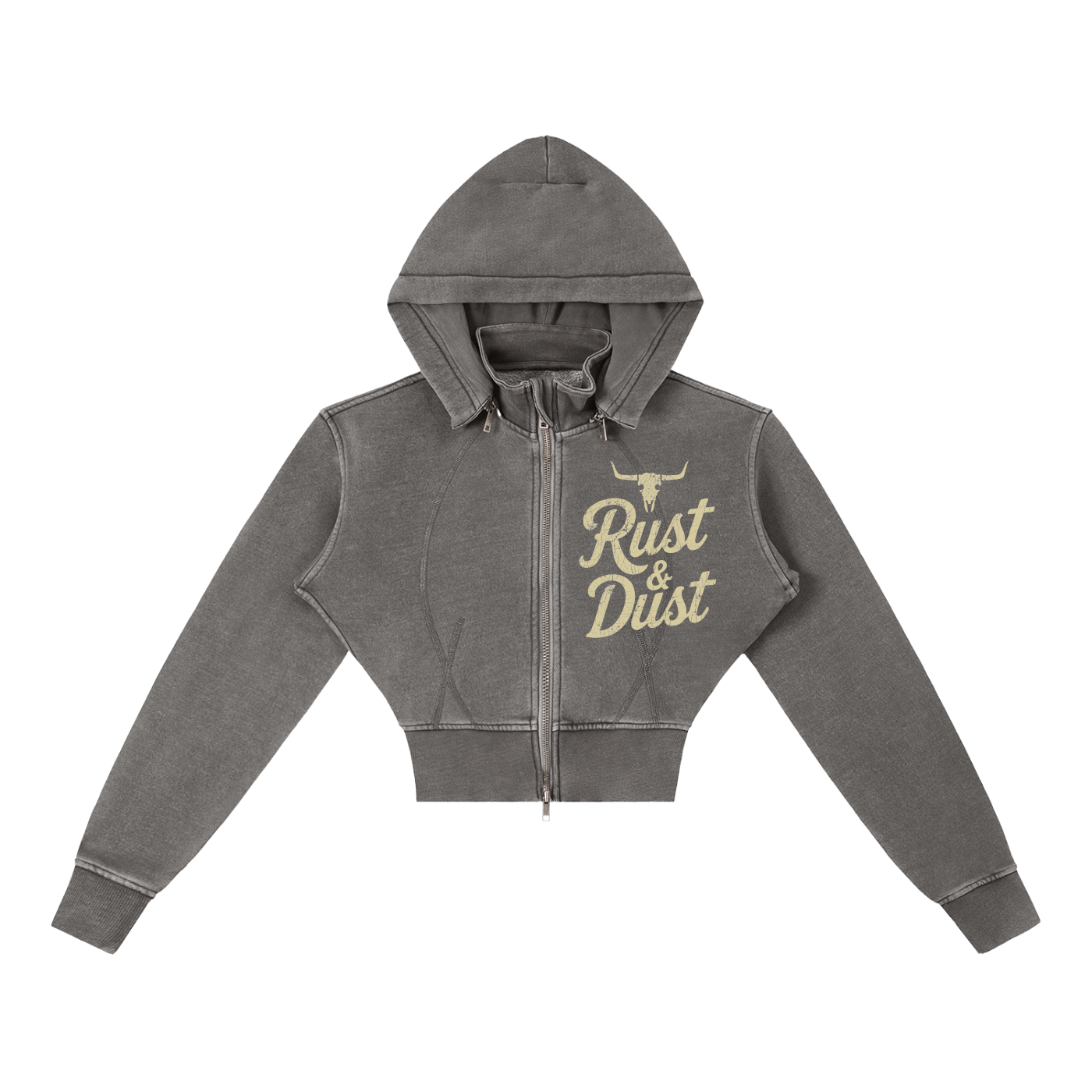 BUCKLANE 310 Vintage Cropped  Hoodie