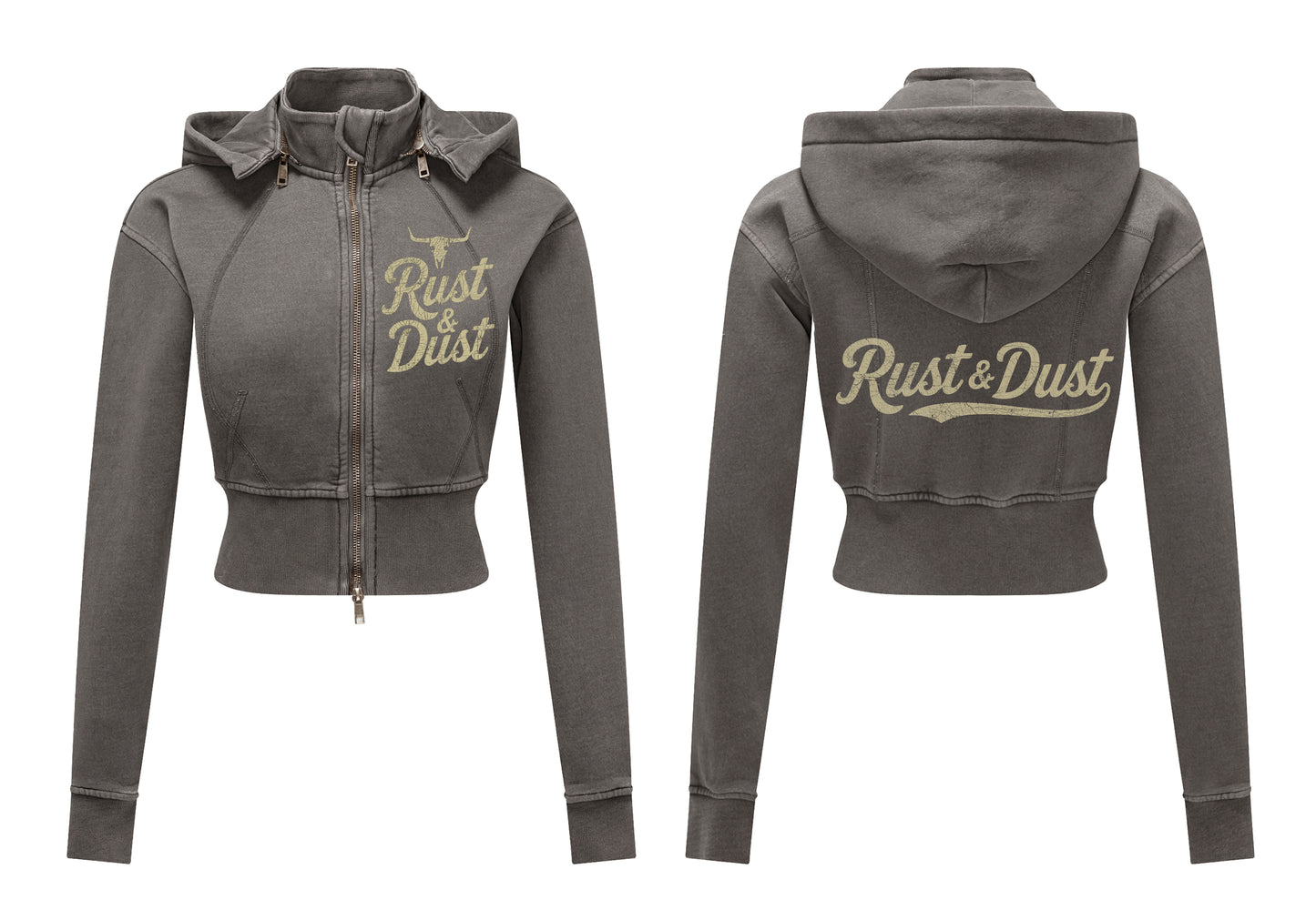 BUCKLANE 310 Vintage Cropped  Hoodie