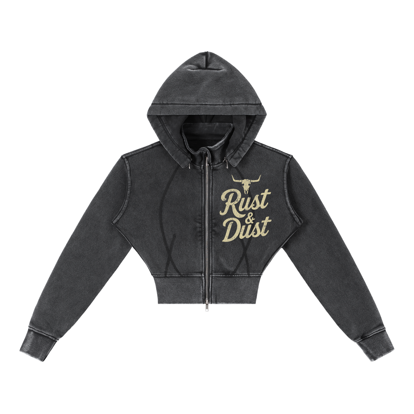 BUCKLANE 310 Vintage Cropped  Hoodie